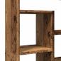 Preview: Bücherregal Altholz-Optik 72x20x120 cm Holzwerkstoff