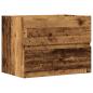 Preview: Badschrank Altholz-Optik 60x38,5x45 cm Holzwerkstoff