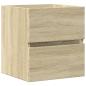 Preview: Waschbeckenunterschrank Sonoma-Eiche 41x38,5x45cm Holzwerkstoff