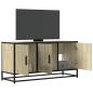 Preview: ARDEBO.de - TV-Schrank Sonoma-Eiche 100x35x50 cm Holzwerkstoff