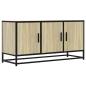 Preview: TV-Schrank Sonoma-Eiche 100x35x50 cm Holzwerkstoff