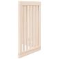 Preview: 3-tlg. Hundetor Faltbar 150 cm Pappelholz