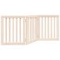 Preview: 3-tlg. Hundetor Faltbar 150 cm Pappelholz