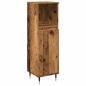 Preview: Badschrank Altholz-Optik 30x30x100 cm Holzwerkstoff