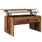 Preview: Couchtisch Altholz-Optik 80x50,5x41,5 cm Holzwerkstoff