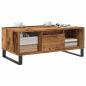 Preview: Couchtisch Altholz-Optik 90x50x36,5 cm Holzwerkstoff