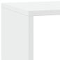 Preview: Raumteiler-Bücherregal 3 Stufen Weiß 137,5x29x103,5 cm