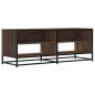 Preview: TV-Schrank Braun Eiche-Optik 120,5x40x46cm Holzwerkstoff Metall
