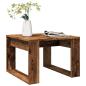 Preview: ARDEBO.de - Beistelltisch Altholz-Optik 50x50x35 cm Holzwerkstoff