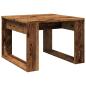 Preview: Beistelltisch Altholz-Optik 50x50x35 cm Holzwerkstoff