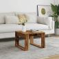Preview: Beistelltisch Altholz-Optik 50x50x35 cm Holzwerkstoff