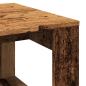 Preview: Beistelltisch Altholz-Optik 50x50x35 cm Holzwerkstoff