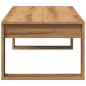 Preview: Couchtisch Artisan-Eiche 102x50x35 cm Holzwerkstoff