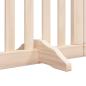 Preview: 9-tlg. Hundetor mit Tür Faltbar 450 cm Pappelholz