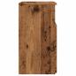 Preview: Nachttisch Altholz-Optik 50x32x60 cm Holzwerkstoff