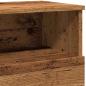 Preview: Nachttisch Altholz-Optik 50x32x60 cm Holzwerkstoff
