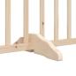 Preview: 6-tlg. Hundetor mit Tür Faltbar 300 cm Massivholz Tanne