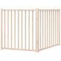 Preview: 2-tlg. Hundetor Faltbar 160 cm Massivholz Tanne