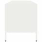 Preview: TV-Schrank Weiß 135x39x43,5 cm Kaltgewalzter Stahl