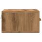 Preview: Wand-Nachttisch Artisan-Eiche 35x35x20 cm