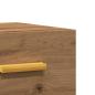 Preview: Wand-Nachttisch Artisan-Eiche 35x35x20 cm