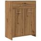 Preview: Badschrank Artisan-Eiche 60x33x80 cm Holzwerkstoff