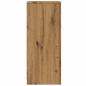Preview: Badschrank Artisan-Eiche 60x33x80 cm Holzwerkstoff