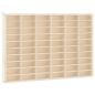 Preview: Wandvitrine mit 60 Fächern 60x4,5x40,5 cm
