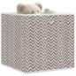 Preview: ARDEBO.de - Faltboxen 10 Stk. Braun 32x32x32 cm Vlies