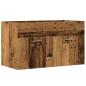 Preview: Waschbeckenunterschrank Altholz-Optik 90x38,5x46 Holzwerkstoff