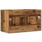 Preview: Waschbeckenunterschrank Altholz-Optik 90x38,5x46 Holzwerkstoff