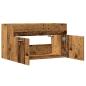 Preview: Waschbeckenunterschrank Altholz-Optik 90x38,5x46 Holzwerkstoff