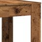 Preview: Esstisch Altholz-Optik 140x74,5x76 cm Holzwerkstoff