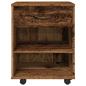 Preview: Rollcontainer Altholz-Optik 46x36x59 cm Holzwerkstoff