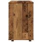Preview: Rollcontainer Altholz-Optik 46x36x59 cm Holzwerkstoff
