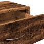 Preview: Rollcontainer Altholz-Optik 46x36x59 cm Holzwerkstoff