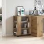 Preview: Rollcontainer Artisan-Eiche 60x35x75 cm Holzwerkstoff