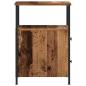Preview: Nachttisch Altholz-Optik 34x35,5x50 cm Holzwerkstoff
