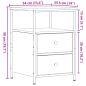 Preview: Nachttisch Altholz-Optik 34x35,5x50 cm Holzwerkstoff