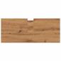 Preview: Waschbeckenunterschrank Artisan-Eiche 80x33x60 cm Holzwerkstoff