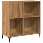 Preview: Plattenschrank Artisan-Eiche 84,5x38x89 cm Holzwerkstoff