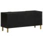 Preview: TV-Schrank Schwarz 105x33x46 cm Holzwerkstoff