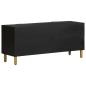Preview: TV-Schrank Schwarz 105x33x46 cm Holzwerkstoff