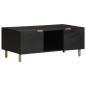 Preview: ARDEBO.de - Couchtisch Schwarz 100x54x40 cm Holzwerkstoff