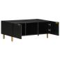 Preview: Couchtisch Schwarz 100x54x40 cm Holzwerkstoff