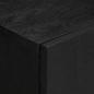 Preview: Sideboard Schwarz 60x33x75 cm Holzwerkstoff