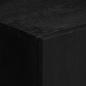 Preview: Sideboard Schwarz 90x35x75 cm Holzwerkstoff