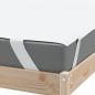 Preview: Matratzenschoner Weiß 140x190 cm Wasserdicht