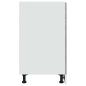 Preview: Schubunterschrank Betongrau 40x46x81,5 cm Holzwerkstoff
