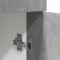Preview: Schubunterschrank Betongrau 40x46x81,5 cm Holzwerkstoff